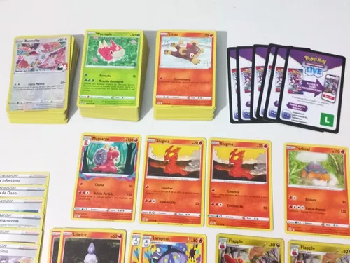 Pokémon Tcg Deck Origem Perdida Planta E Fogo Copag