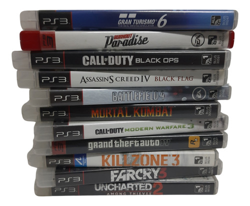 Lote Jogos Originais De Ps3 Escolha Seus Jogos!