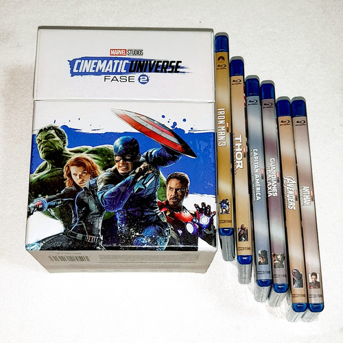 Marvel Cinematic Universe Fase 2 Parte 2 Boxset 6 Blu Ray