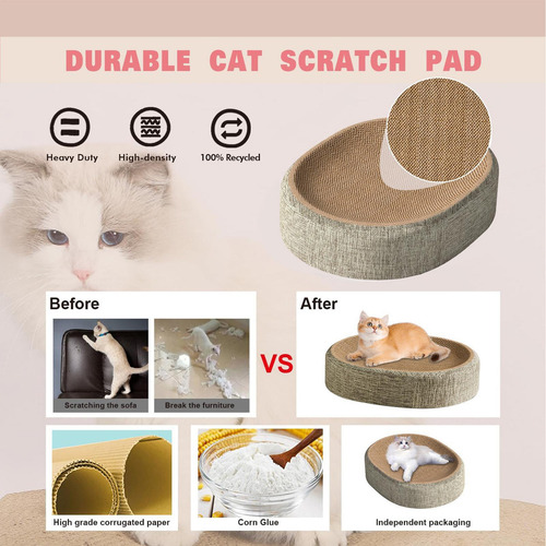 Rascador Para Gatos Alfombrilla Para Rascar Gatos Cama Para