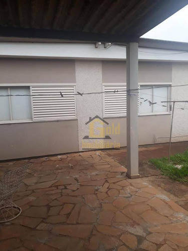 Casa Com 3 Dormitórios À Venda, 190 M² Por R$ 530.000,00 - Parque Industrial Lagoinha - Ribeirão Preto/sp - Ca1084