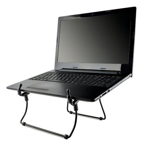 Suporte Notebook Regulável Preto Portátil Reliza Nr17 Metal