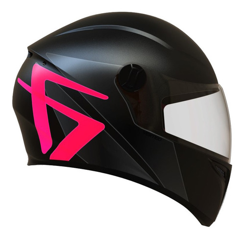 Casco Moto Integral V50 Infinity Fucsia Talle S