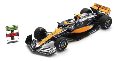 Miniatura Mclaren Mcl60 F1 Norris Inglaterra 2023 1/43 Spark Laranja