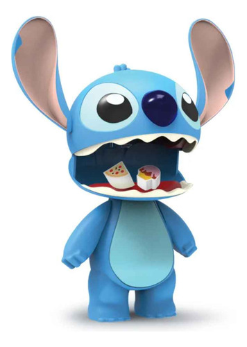 Boneco Lilo Stitch Ou Angel 25cm Com Comidinhas + 03 Anos