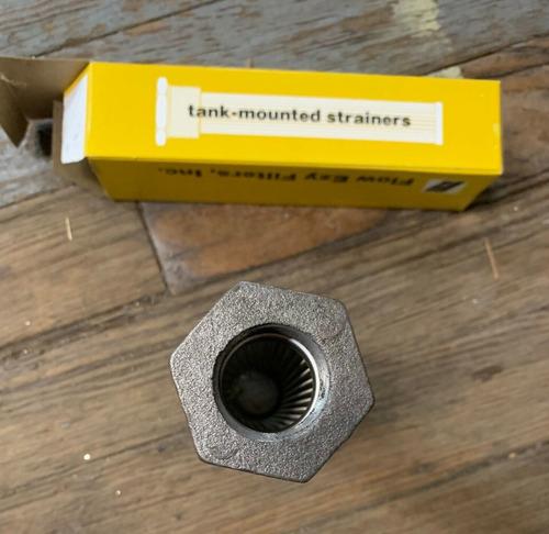 New Flow Ezy Filters R54-100 Tank Mounted Strainer Ssm