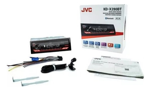 Auto Estéreo Jvc Kd-x280bt