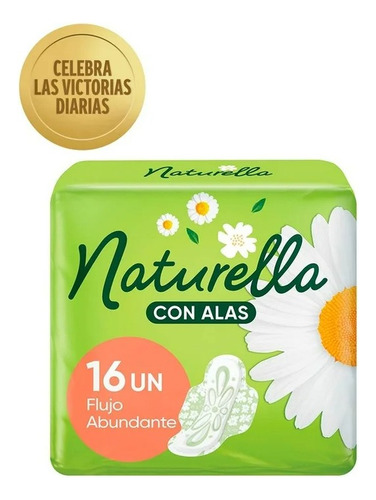 Toallas Femeninas Naturella Regulares Flujo Abundante Con Al