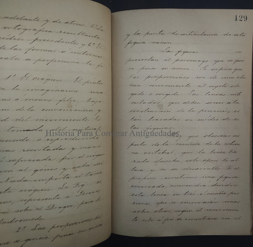 Libro Manuscrito José María Huergo Fines Siglo 19 (Usado)