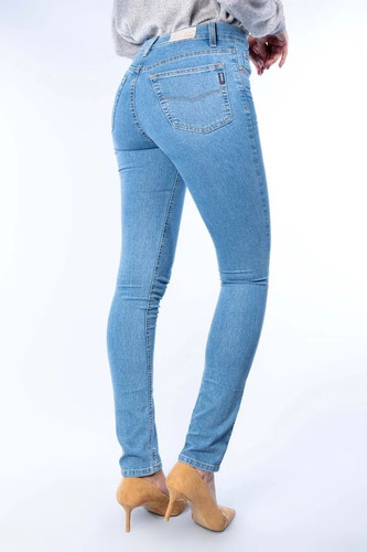 Imagen 3 de 9 de Pantalón Oggi Jeans Para Mujer Cintura Alta Slim Passion