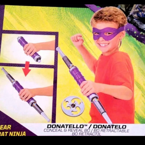 Tortugas Ninja Donatello Equipo De Combate N.u.e.v.o.colecci (Usado)