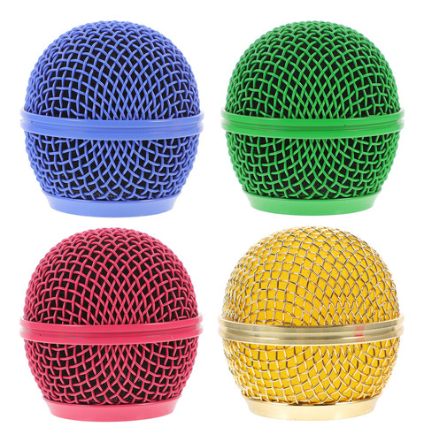 A Acessórios Para Microfone Grill Color Sm58, 4 Unidades