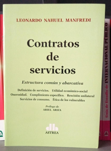 Contratos De Servicios / Leonardo Manfredi