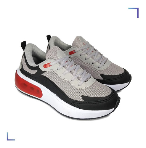 Imagen 3 de 7 de Zapatilla Plataforma Mujer Sneaker Urbana Saubara