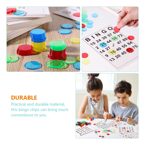 300 Unidades De Contagem De Bingo, Marcadores De Bingo Color