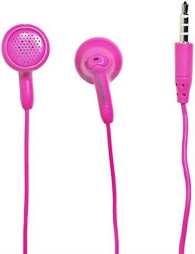 Magnavox Mhp4820m-pk Auriculares Gomosos Con Micrófono Rosa