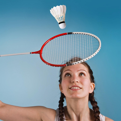 . Volantes Feather Para Bádminton, 12 Unidades, Plumas De