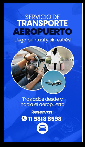 Traslado De Pasajeros Uber Aeropuerto Ezeiza Aeroparque Jn