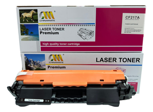 2 Toner Multicom & Chinamate Alternativa Para Hp Cf217a