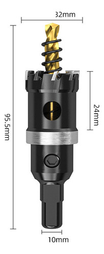 Broca De Serra Para Serviço Pesado, Corte, Alto 32 Mm