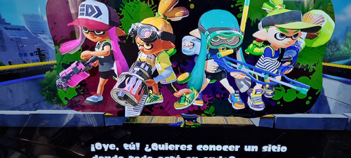 Splatoon Nintendo Wii U Original (Usado)