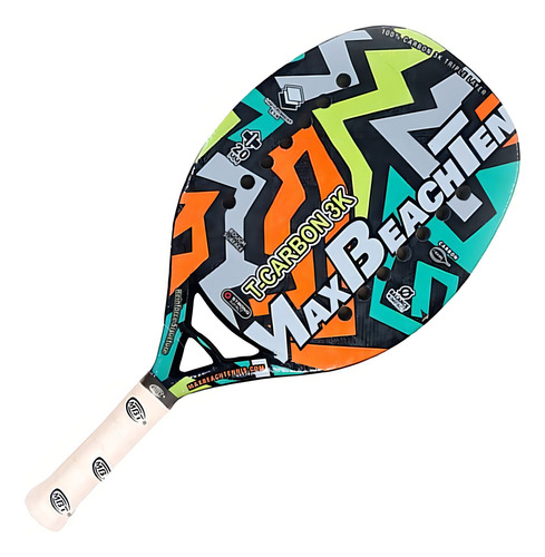 Raquete De Beach Tennis Mbt T-carbon 3k 2022