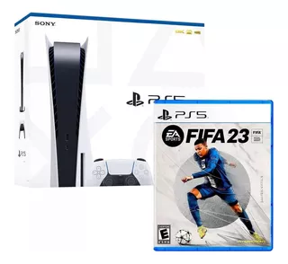Consola Playstation 5 Con Lector De Discos + Fifa 23
