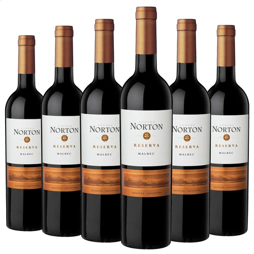 Vino Norton Reserva Malbec Tinto Mendoza 01almacen - Caja X6