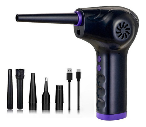 Air Duster, Potente Soplador De Polvo Portátil De 2 Velocida