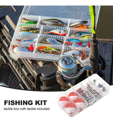 Kit De Caja De Aparejos De Pesca Kit De Accesorios De Pesca