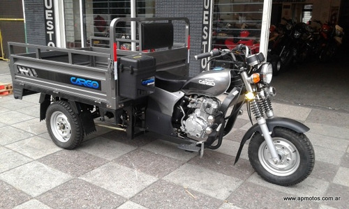 Imagen 2 de 15 de Motomel Tricargo 150 0km Negro Apmotos Motocarga Delivery