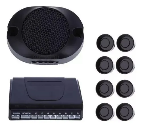 Sensor De Estacionamiento Delanteros Y Traseros Con Buzzer
