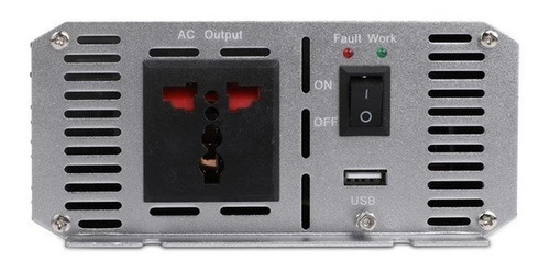 Imagen 4 de 7 de Inversor Voltaje Corriente 12v A 220v 1500w Auto Portatil