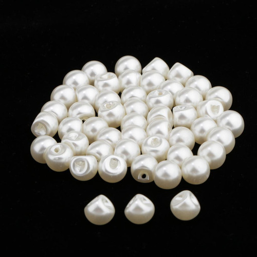 Botones De Perlas Artificiales 10mm