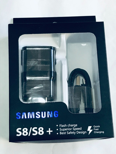 Imagen 1 de 2 de Cargador Samsung Carga Rápida S7 S8 S9