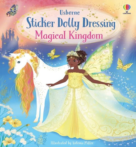 STICKER DOLLY DRESSING MAGICAL KINGDOM, de Watt, Fiona., vol. 1. Editorial USBORNE, tapa blanda en inglés, 2024