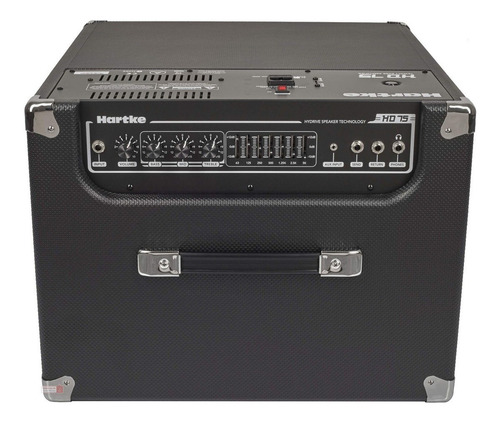 Amplificador Hartke HD Series HD75 para bajo de 75W color negro 220V - 240V