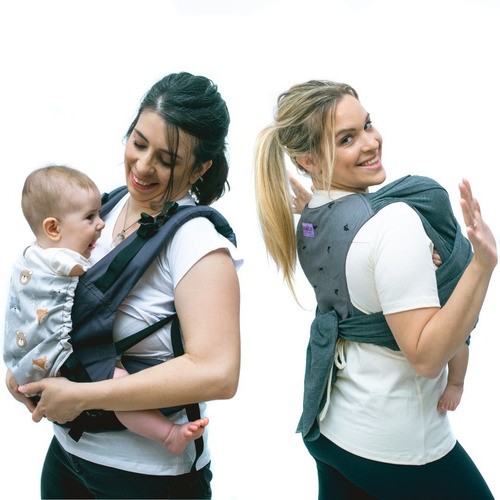 Koalita®  Mochila + Fular Remera Portabebes Ergonomicos