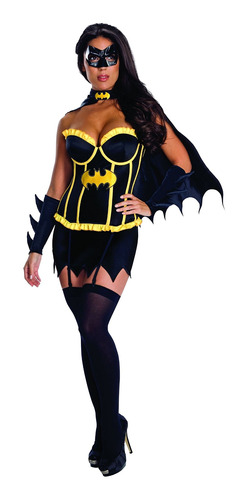 Secret Wishes Disfraz De Dc Comics Batgirl Corset