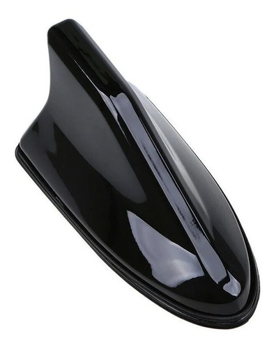Imagen 2 de 5 de Antena Adhesiva Aleta De Tiburón Negra Decorativa Auto