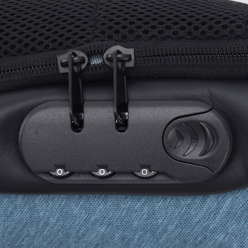 Bandolera Edc Minimalista Impermeable Con Cierre Antirrobo A