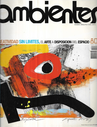 Revista Ambientes 80 / Diseño Arquitectura Arte