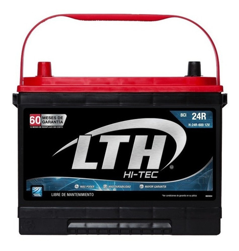 Bateria Lth Hi-tec Nissan Np300 2019 - H-24r-600