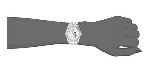 Reloj Informal De Cuarzo De Disney Para Mujer, De Acero Y Ac