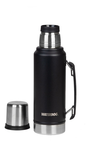 Imagen 1 de 2 de Termo Acero Inox Ombu1000 Manija Tapon Cebador 360° Waterdog