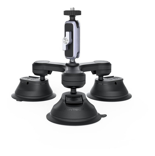 Soporte Ventosa Triple Pgytech Cámara Acción Gopro Insta360