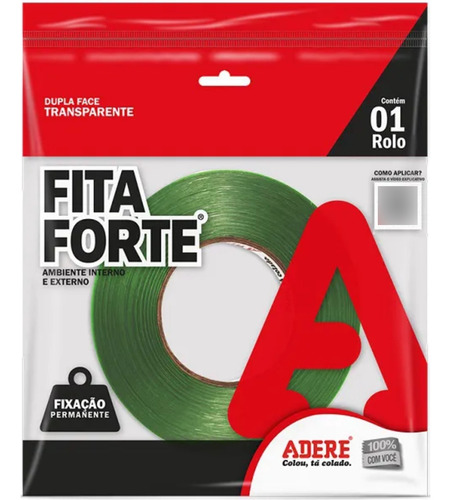 Kit 22 Fita Dupla Face Adesiva Extra Forte 9mm X 20m Caixa