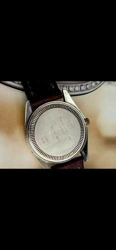 Reloj Pulsera Baume & Mercier Baumatic Bisel Oro 18k Marrón Dorado Oscuro Dorado (Usado)