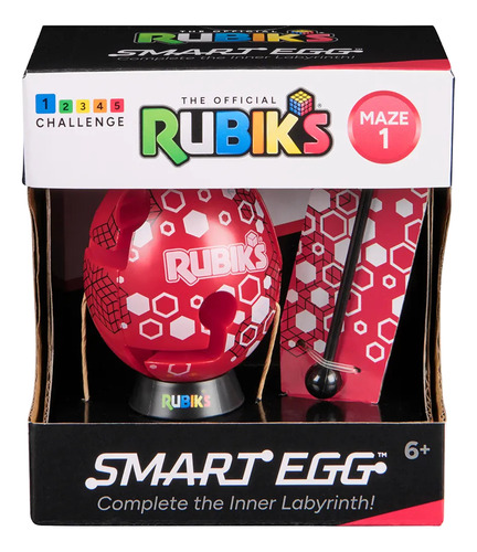 Cubo Mágico Rubiks Smart Eggs Rojo Rojo