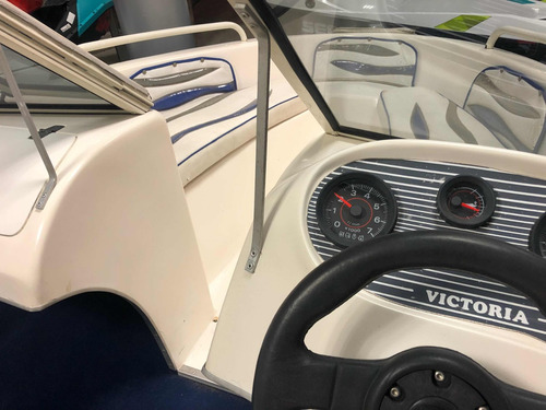 Lancha Victoria Open 490 Motor 90hp Full Con Power Trim